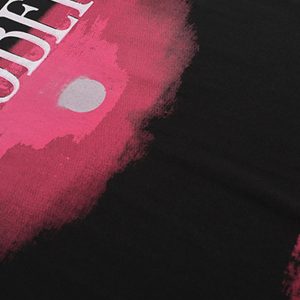 Concert Outfit Dark Sunset Ocean Print Street Rap T-Shirt