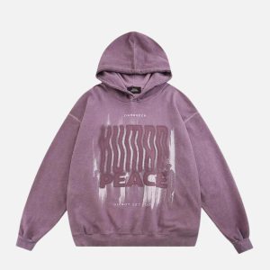 Concert Outfit Darkness Shadow Graphic Hoodie