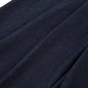 Concert Outfit Deconstructed Contrast Stitching Pleated Baggy Barrel Jeans