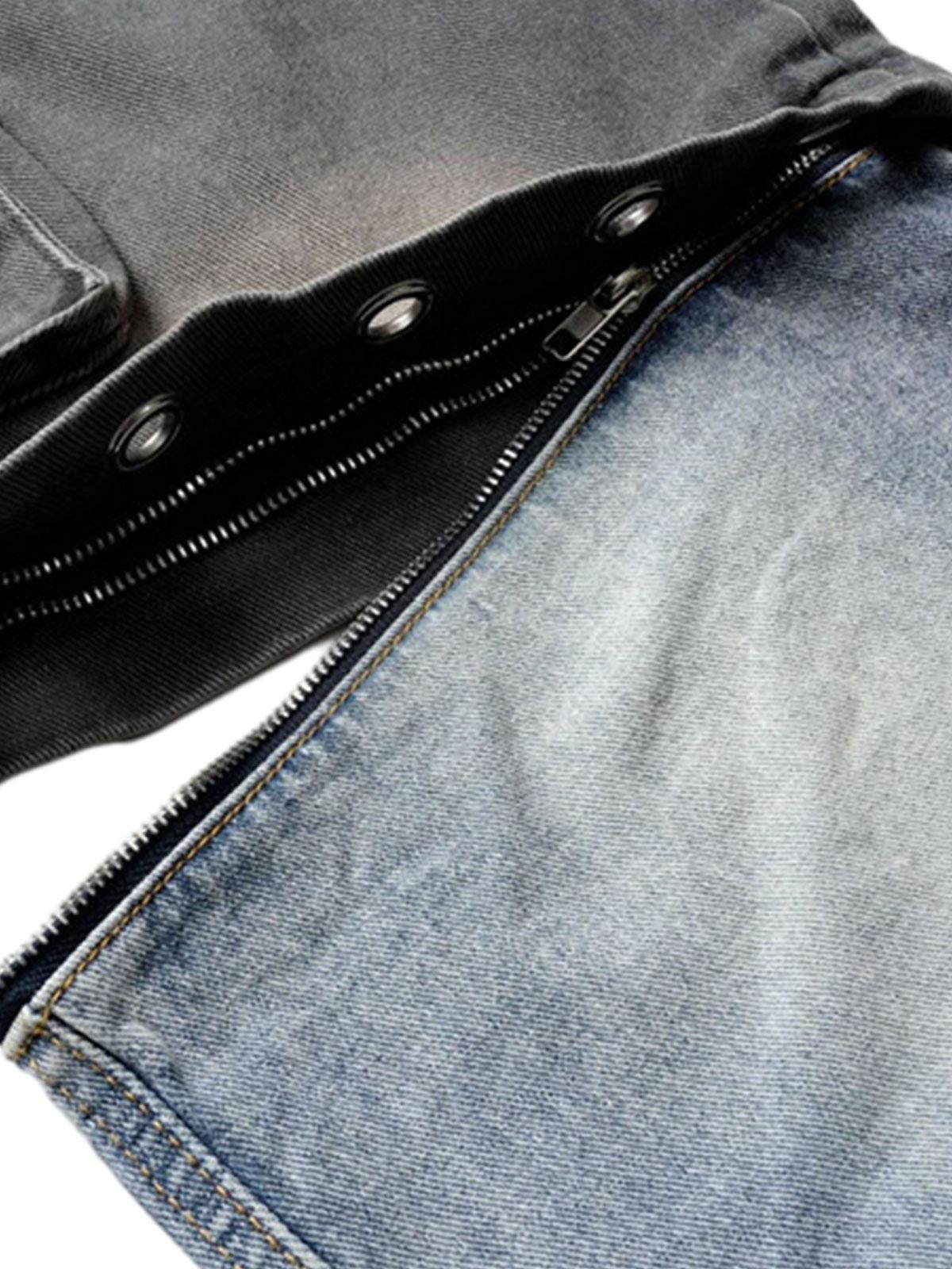 Concert Outfit Deconstructed Detachable Split Cargo Jeans Concert Outfit Deconstructed Detachable Split Cargo Jeans