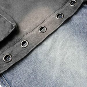 Concert Outfit Deconstructed Detachable Split Cargo Jeans