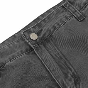 Concert Outfit Deconstructed Multi Pocket Cargo Pants