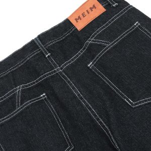 Concert Outfit Deconstructed Multi-Pocket Cargo Straight Jeans