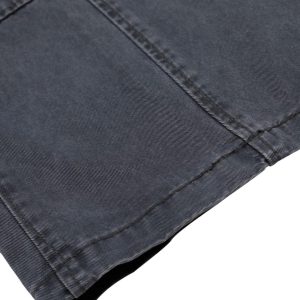 Concert Outfit Deconstructed Split Straight Leg Jeans