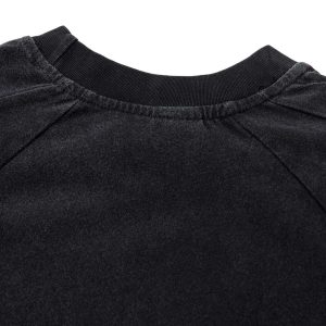 Concert Outfit Deconstruction Split Embroidered T-Shirt