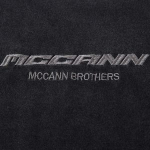 Concert Outfit Deconstruction Split Embroidered T-Shirt