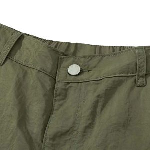 Concert Outfit Detachable Multi-Pocket Work Pants