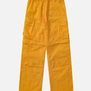 Concert Outfit Detachable Multi-Pocket Work Pants