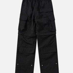 Concert Outfit Detachable Multi-Pocket Work Pants