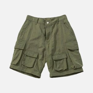 Concert Outfit Detachable Multi-Pocket Work Pants