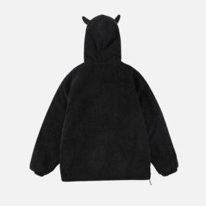 Concert Outfit Devil Hood Jacket