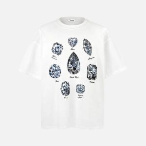 Concert Outfit Diamond Cuts Tee