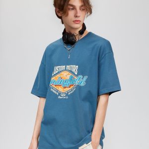 Concert Outfit Diamond Letter Graphic Tee