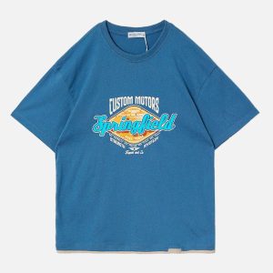 Concert Outfit Diamond Letter Graphic Tee