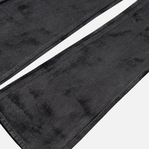 Concert Outfit Dip-Dye Washed Jeans