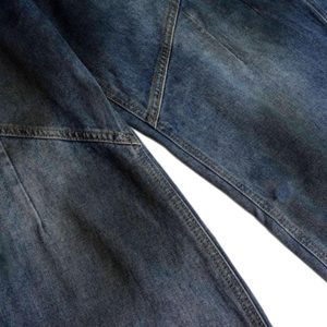 Concert Outfit Dirty Dye Baggy Barrel Jeans