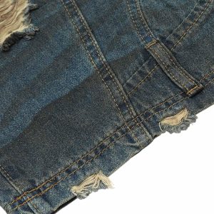 Concert Outfit Dirty Dyed Washed Straight Jeans