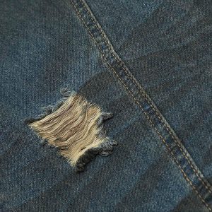 Concert Outfit Dirty Dyed Washed Straight Jeans