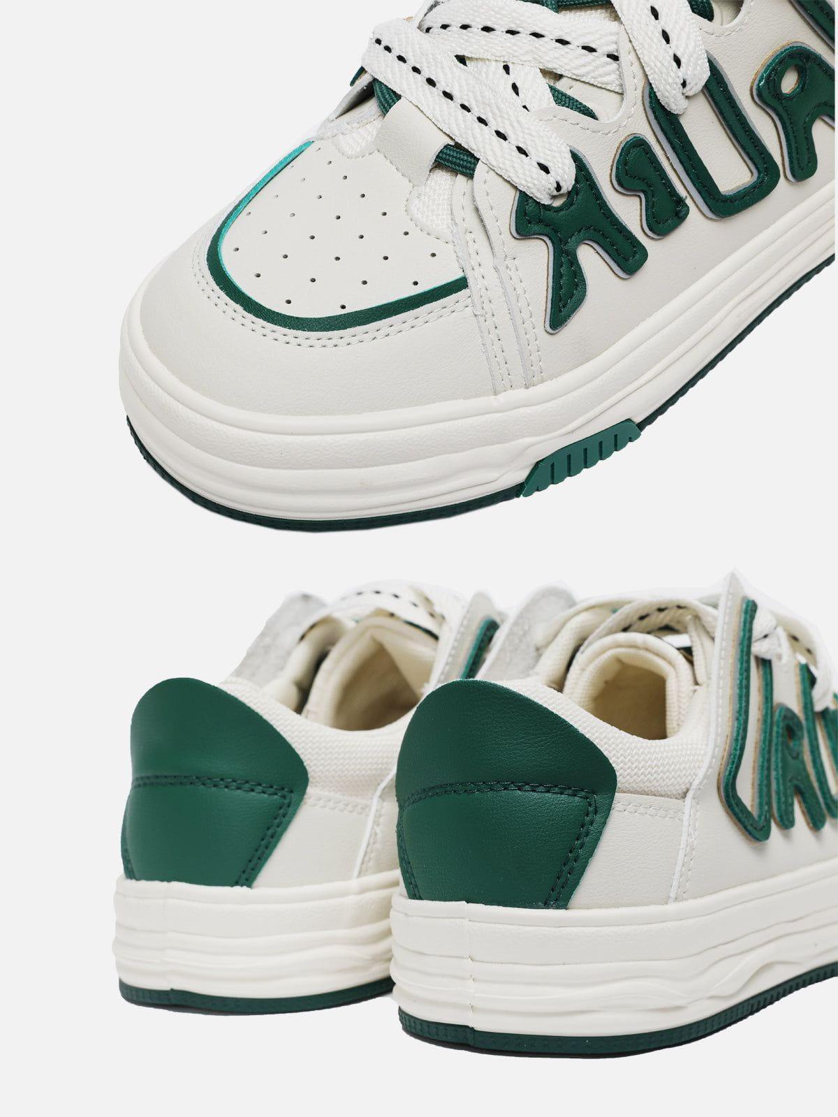 Concert Outfit Dissolving Sole Patchwork Skate Shoes Concert Outfit Dissolving Sole Patchwork Skate Shoes