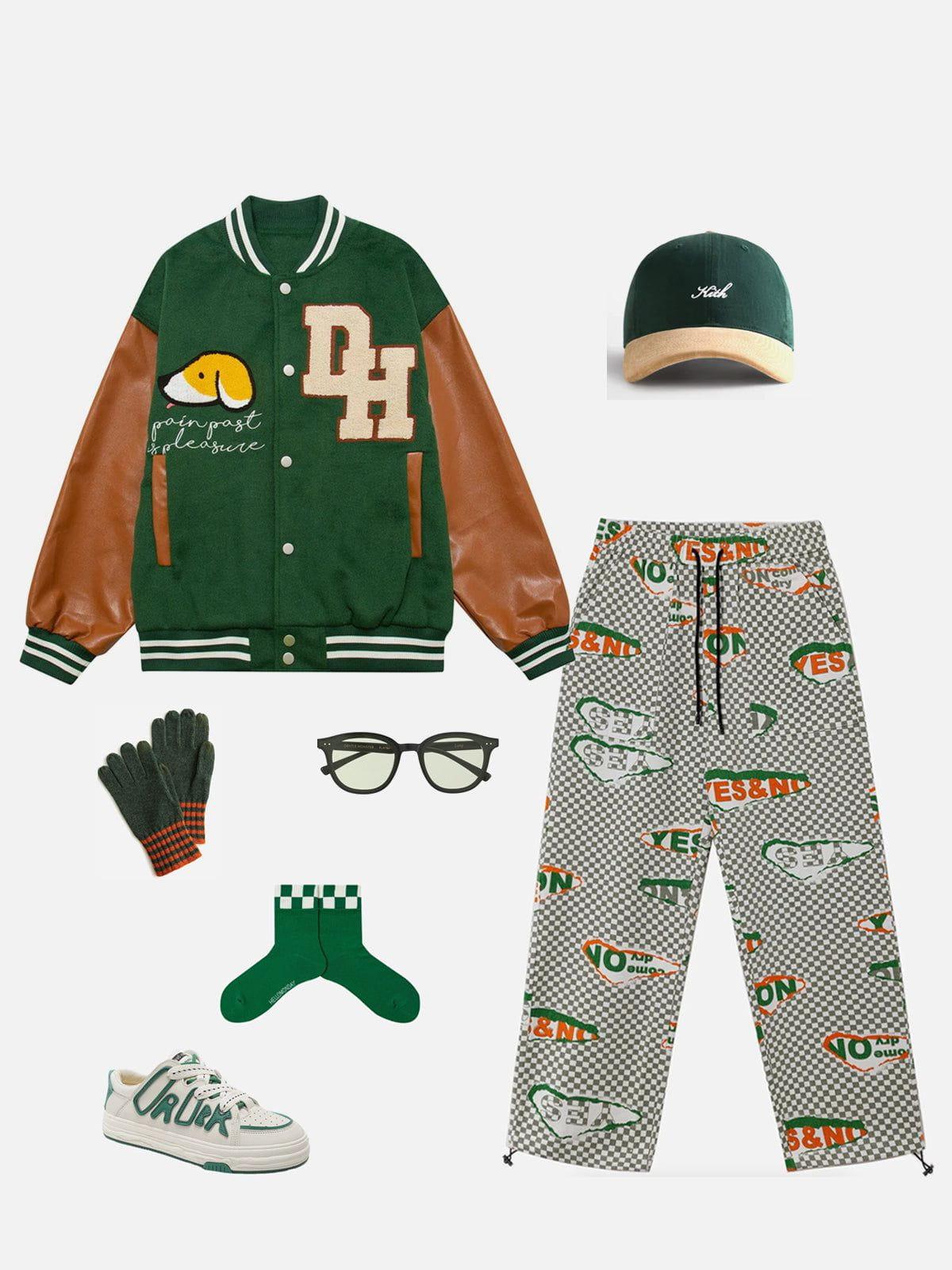 Concert Outfit Dissolving Sole Patchwork Skate Shoes Concert Outfit Dissolving Sole Patchwork Skate Shoes