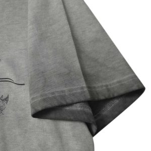 Concert Outfit Distressed Batik Graphic T-Shirt