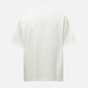 Concert Outfit Distressed Batik Graphic T-Shirt