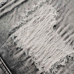 Concert Outfit Distressed Camouflage Denim Shorts