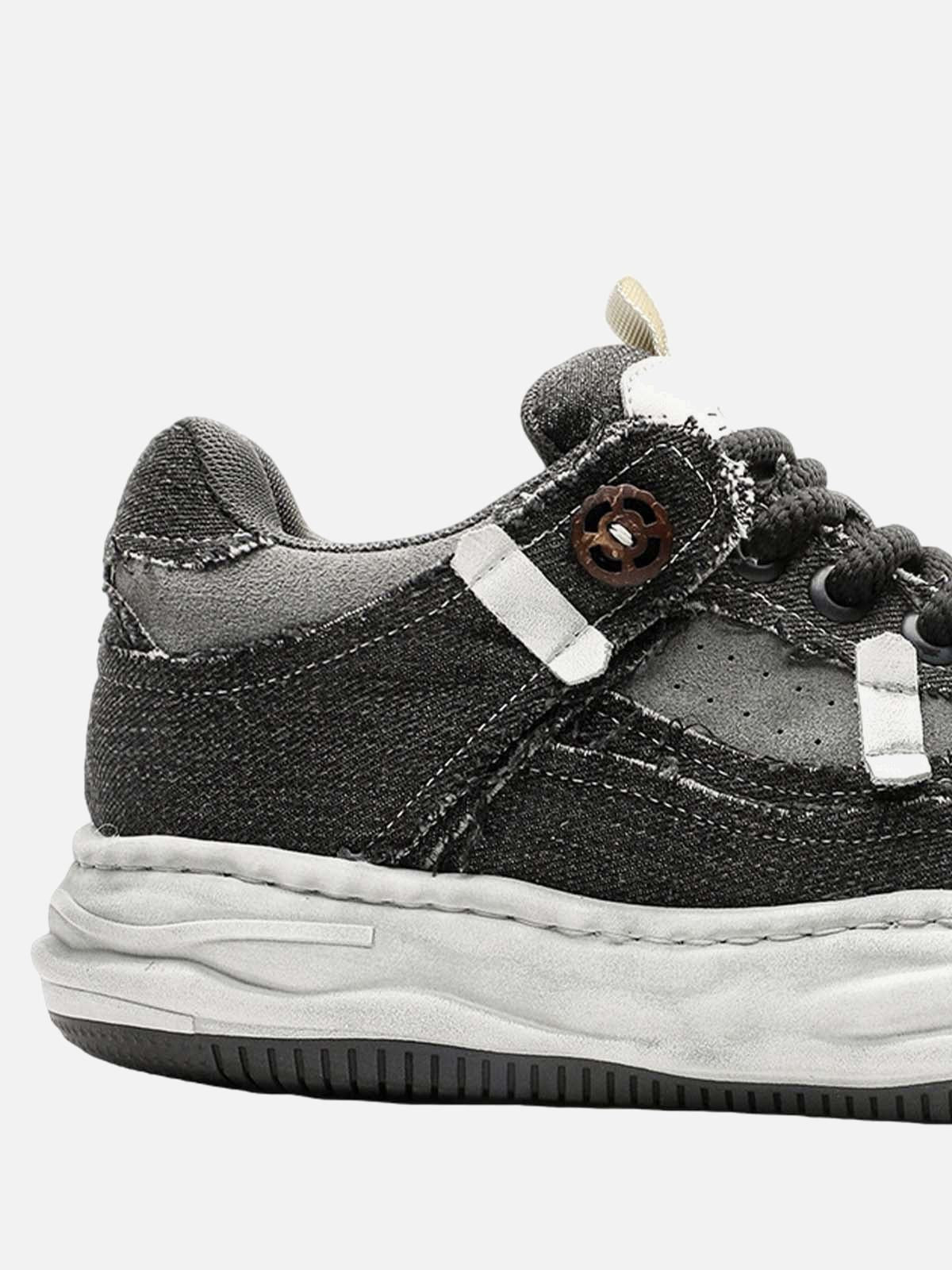 Concert Outfit Distressed Deconstructed Split Whisker Platform Sneakers Concert Outfit Distressed Deconstructed Split Whisker Platform Sneakers