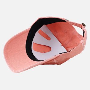 Concert Outfit Distressed Denim Baseball Cap