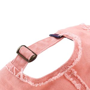 Concert Outfit Distressed Denim Baseball Cap