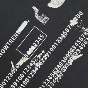 Concert Outfit Distressed Digital Print T-Shirt