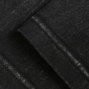 Concert Outfit Distressed Embroidered Letter T-Shirt