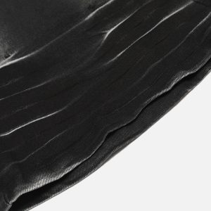 Concert Outfit Distressed Fringe Washed Jeans