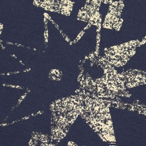 Concert Outfit Distressed Fun Print Crew Neck T-Shirt