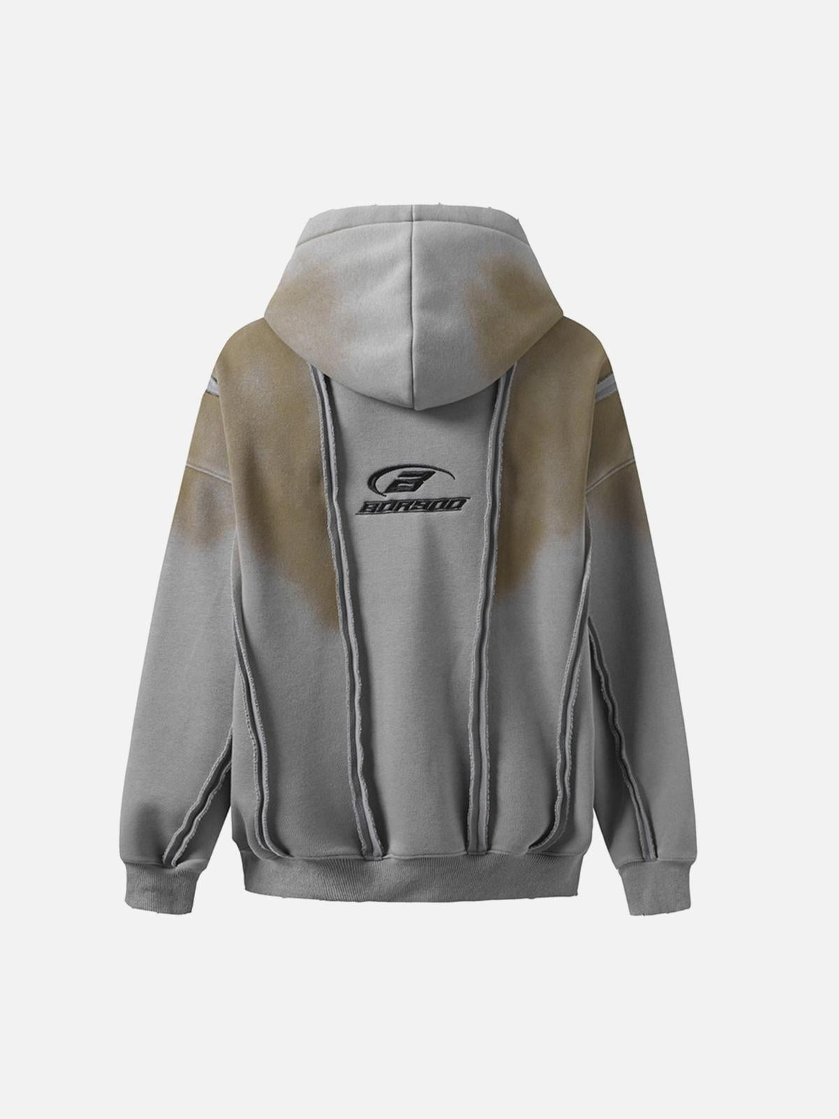 Concert Outfit Distressed Patchwork Velvet Jacket Concert Outfit Distressed Patchwork Velvet Jacket