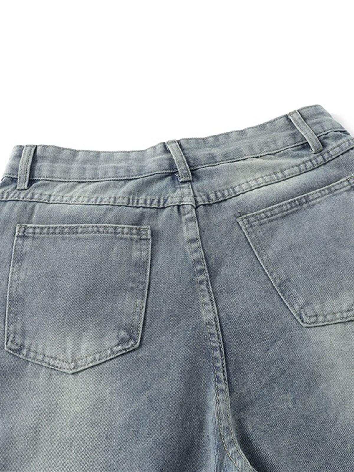 Concert Outfit Distressed Raw Edge Baggy Jeans Concert Outfit Distressed Raw Edge Baggy Jeans