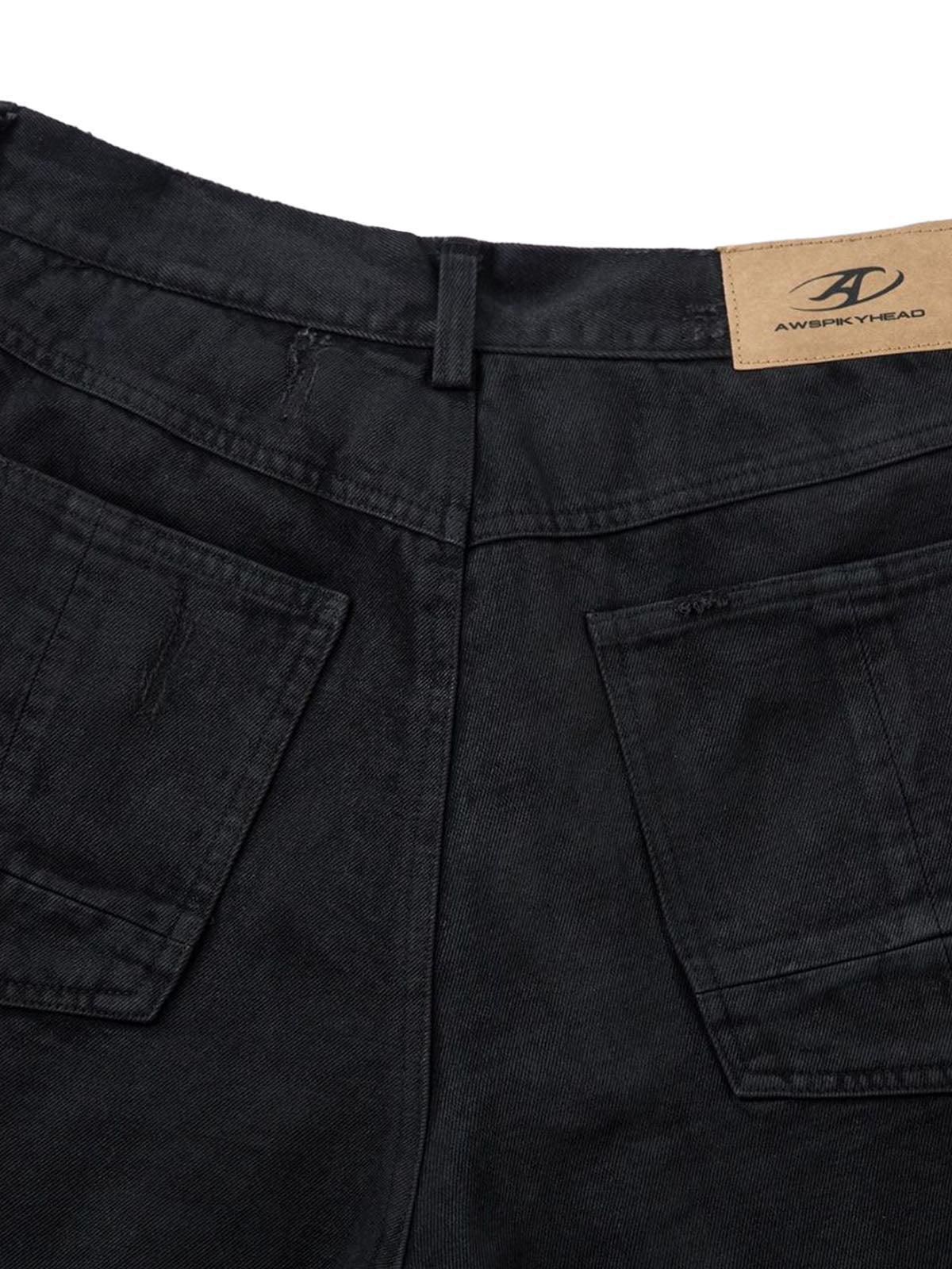 Concert Outfit Distressed Ripped Black Denim Shorts Concert Outfit Distressed Ripped Black Denim Shorts