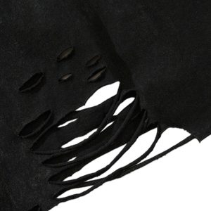 Concert Outfit Distressed Ripped Graphic Cross Print Vest