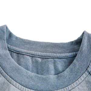 Concert Outfit Distressed Washed Embroidered Gradient Vest