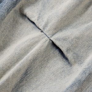 Concert Outfit Distressed Washed Pleated Jeans