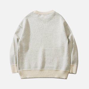 Concert Outfit Doberman Print Sweater