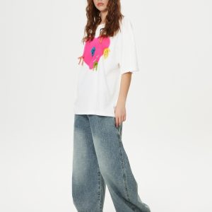 Concert Outfit Double Waist Loose Sagging Jeans