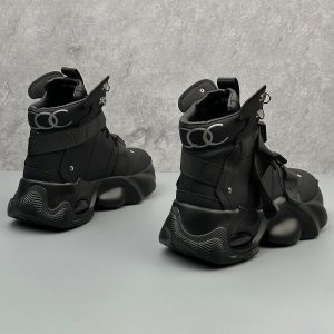 Concert Outfit Dual-Strap Stealth Runner Boots