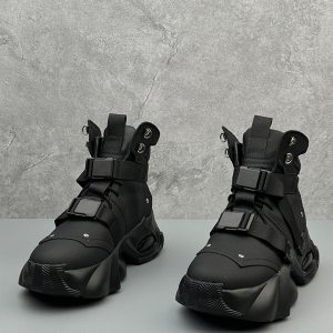 Concert Outfit Dual-Strap Stealth Runner Boots