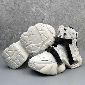 Concert Outfit Dual-Strap Stealth Runner Boots