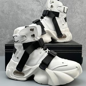 Concert Outfit Dual-Strap Stealth Runner Boots