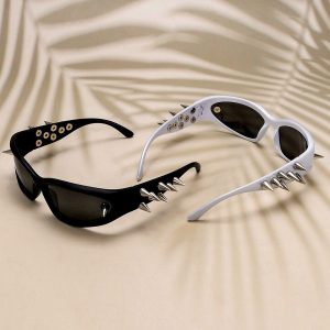 Concert Outfit Edgy Punk Spike Sunglasses
