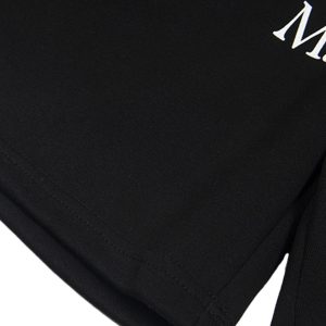 Concert Outfit Elastic Letter Double Waist Shorts