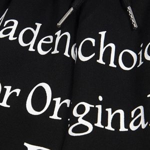 Concert Outfit Elastic Letter Double Waist Shorts