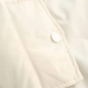 Concert Outfit Embroidered Letter Patch Cotton Jacket